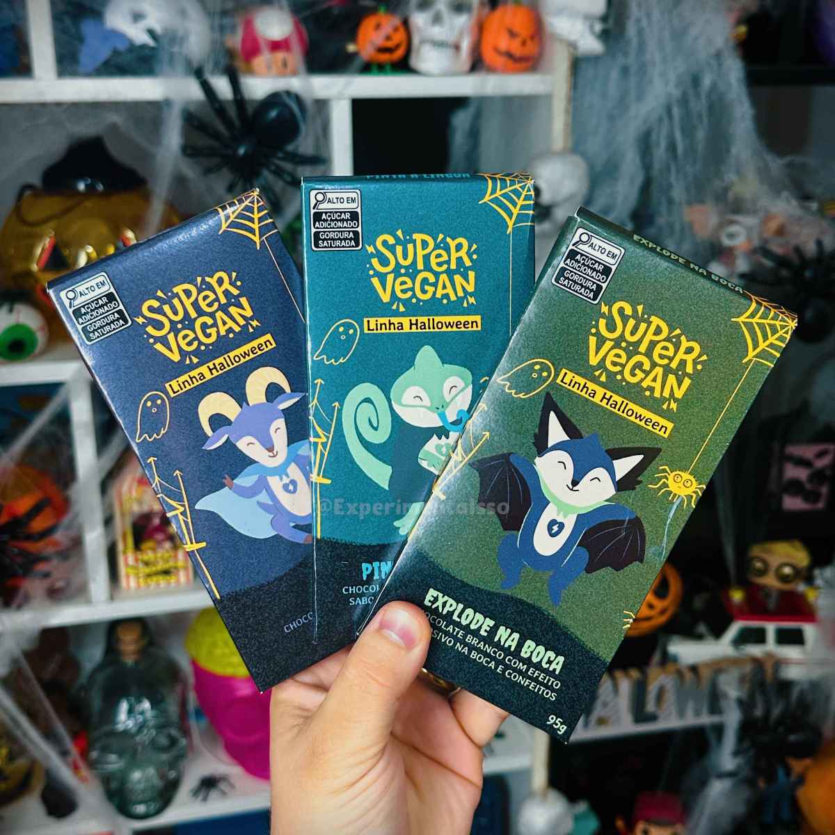 Chocolates Veganos para Halloween: Conheça a Edição Limitada da Super Vegan 2024!