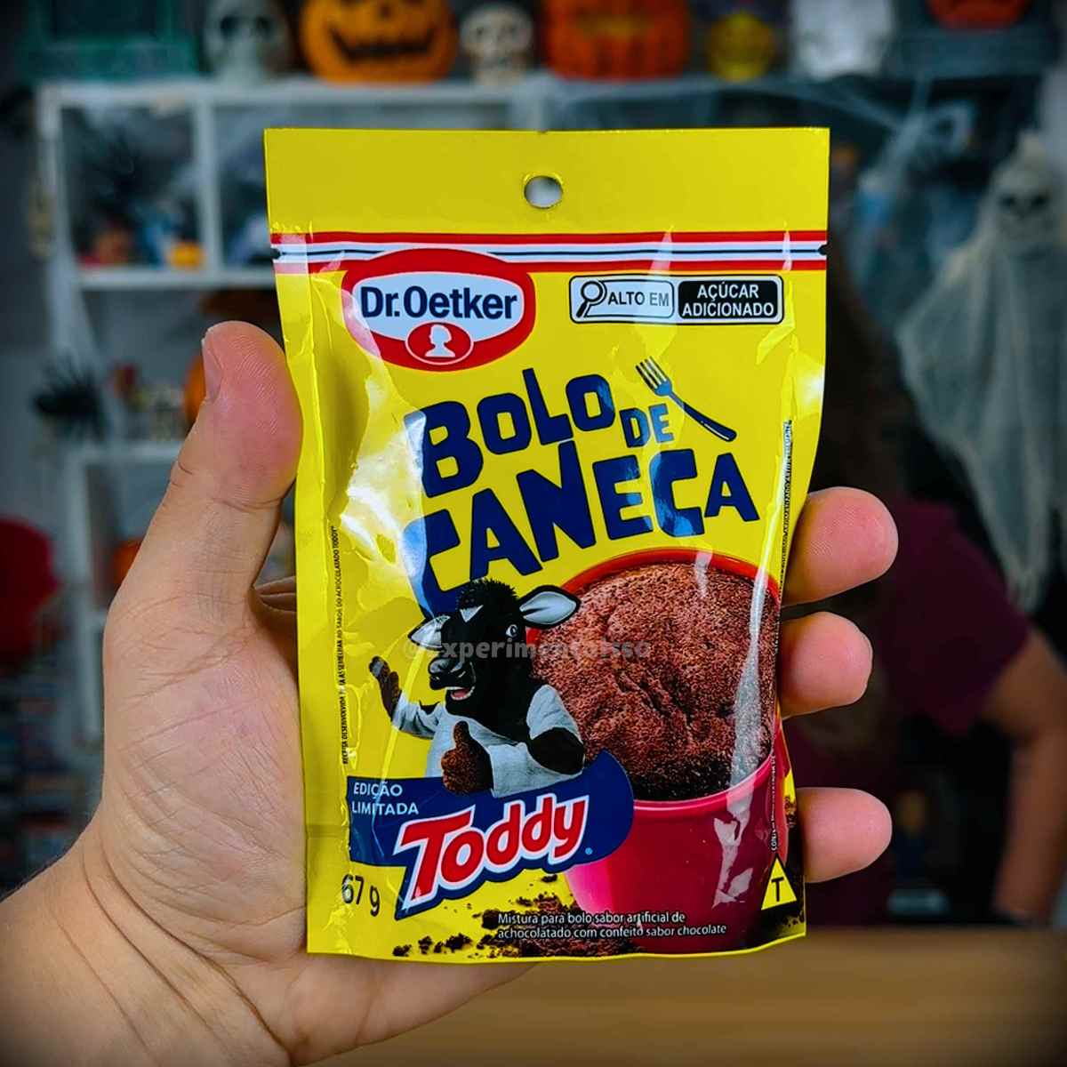 Novo Bolo de Caneca Toddy da Dr. Oetker: Experimente Essa Delícia Fácil e Rápida!