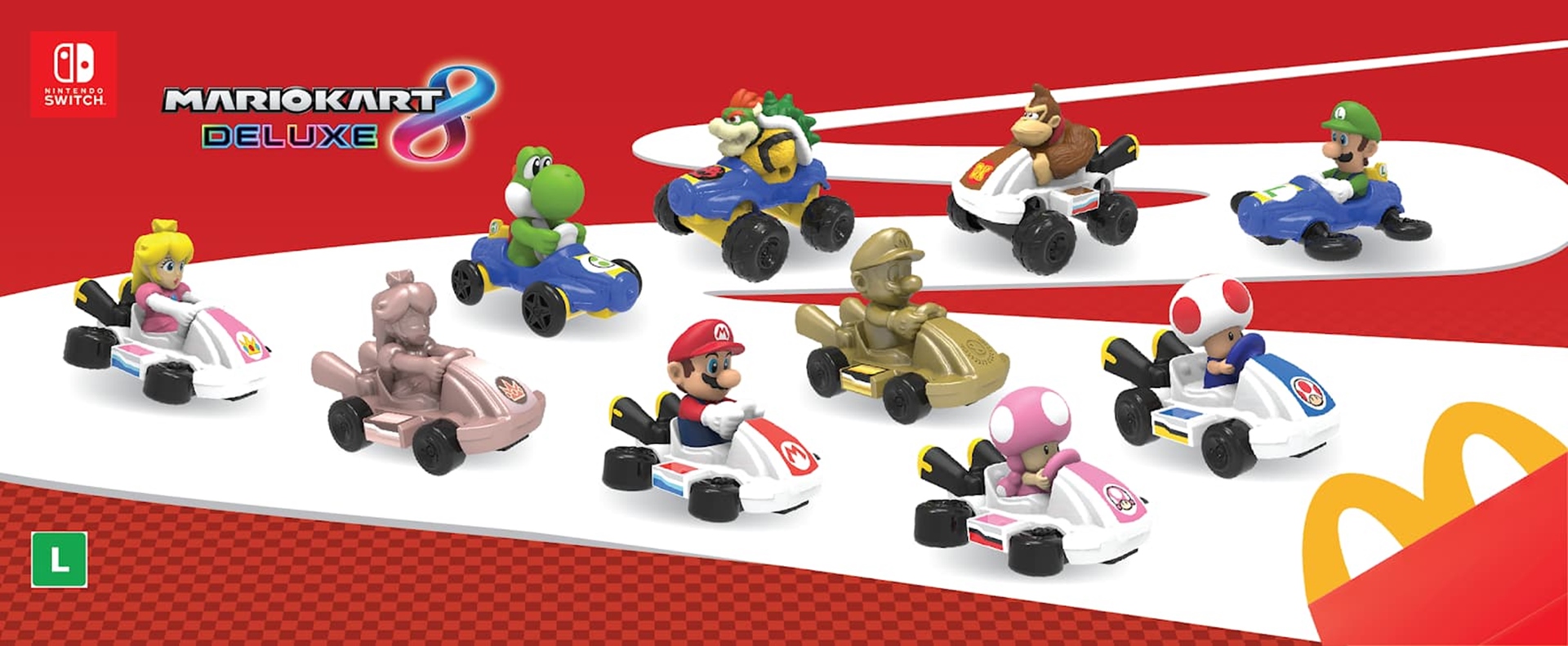 Mario Kart no McLanche Feliz 2024: Conheça os Novos Brinquedos