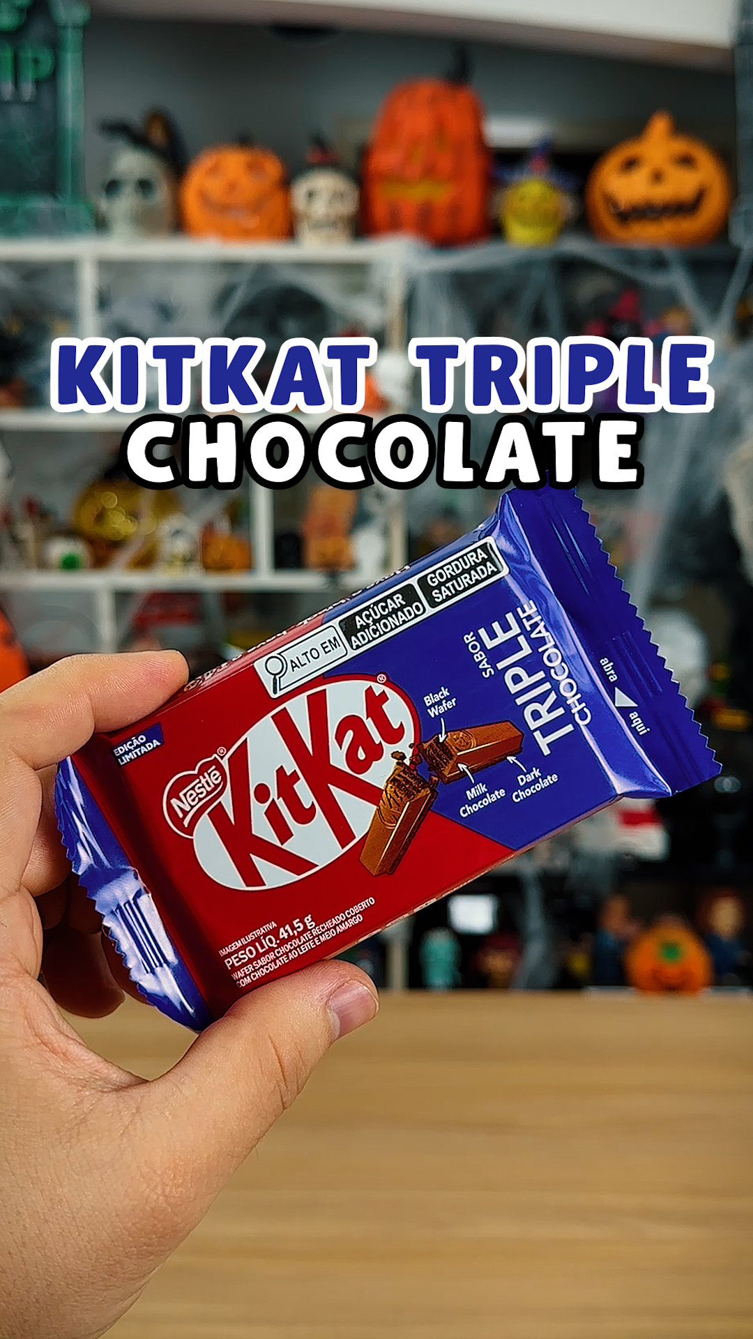 KitKat Triple Chocolate: Um Trio de Sabores Para os Amantes de Chocolate!