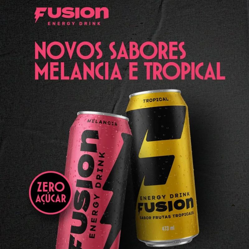 Fusion 2024: Conheça os Novos Sabores Zero Açúcar – Melancia e Tropical