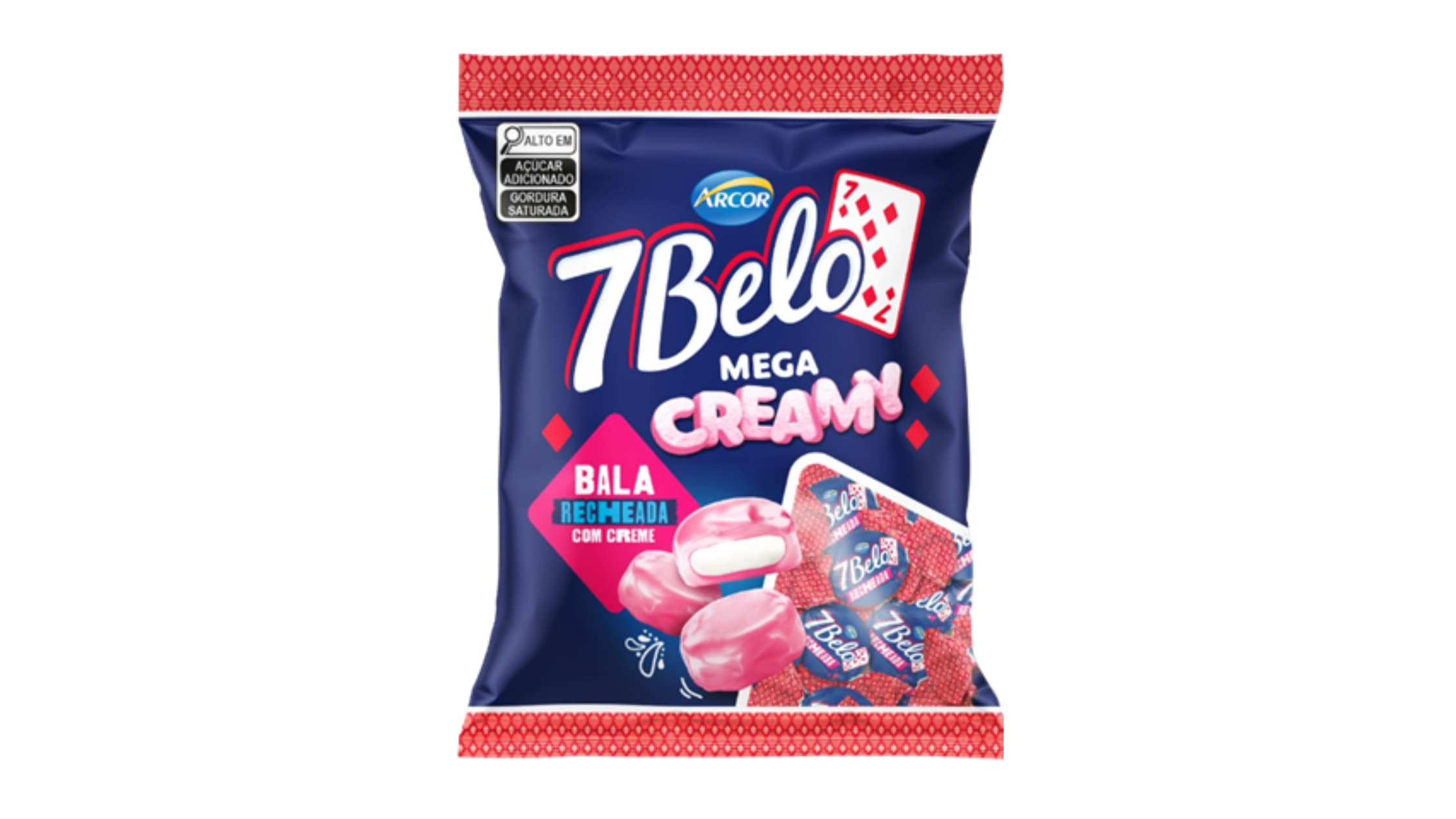 Arcor Lança a Nova 7 Belo Mega Creamy: Uma Explosão de Sabor e Cremosa Textura