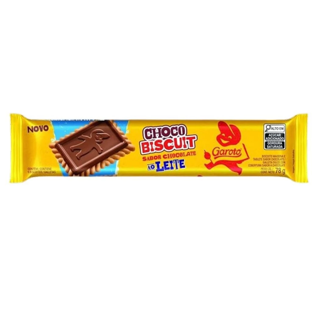 Choco Biscuit: A Nova Delícia da Garoto que Une Chocolate e Biscoito!