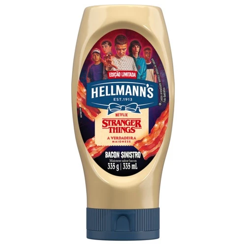 Hellmann’s Bacon Sinistro: Stranger Things Invade Sua Cozinha com Sabor de Outro Mundo
