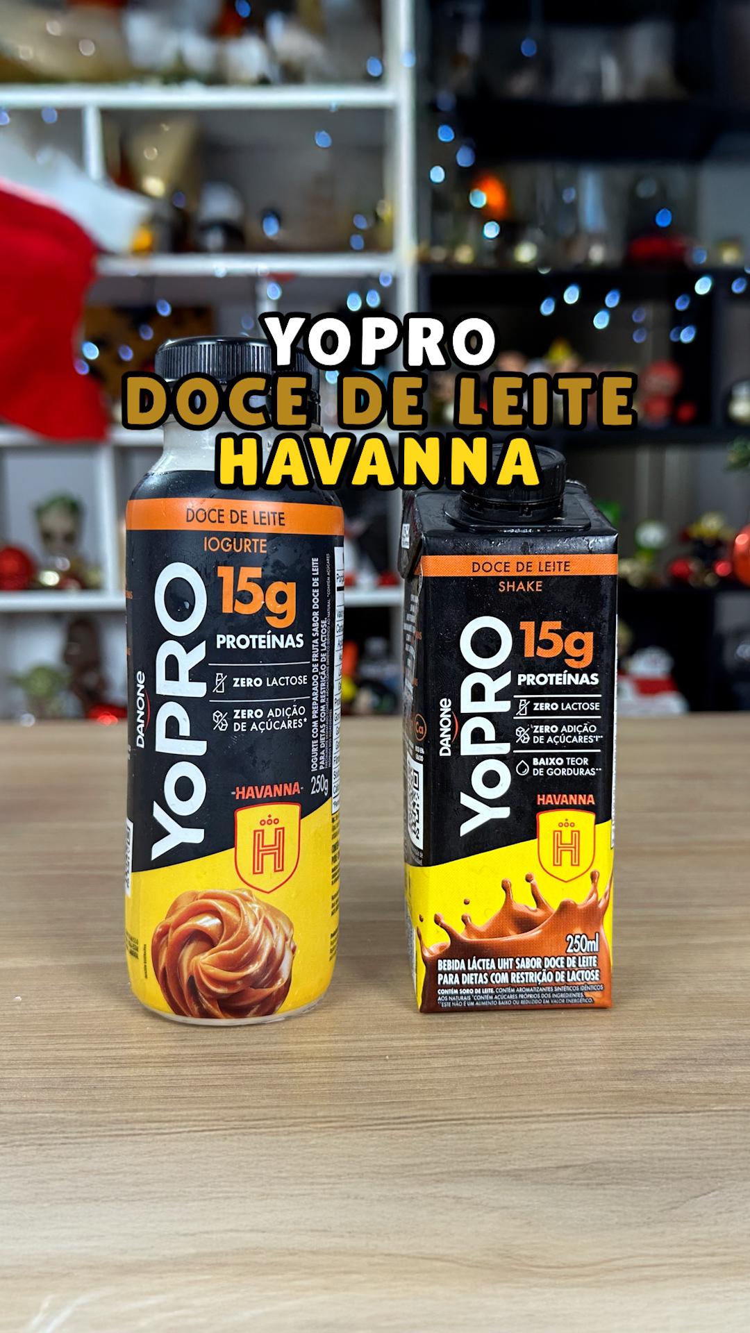 Novo YoPro Havanna Doce de Leite: Proteína com Sabor Incrível em Versões Shake e Iogurte