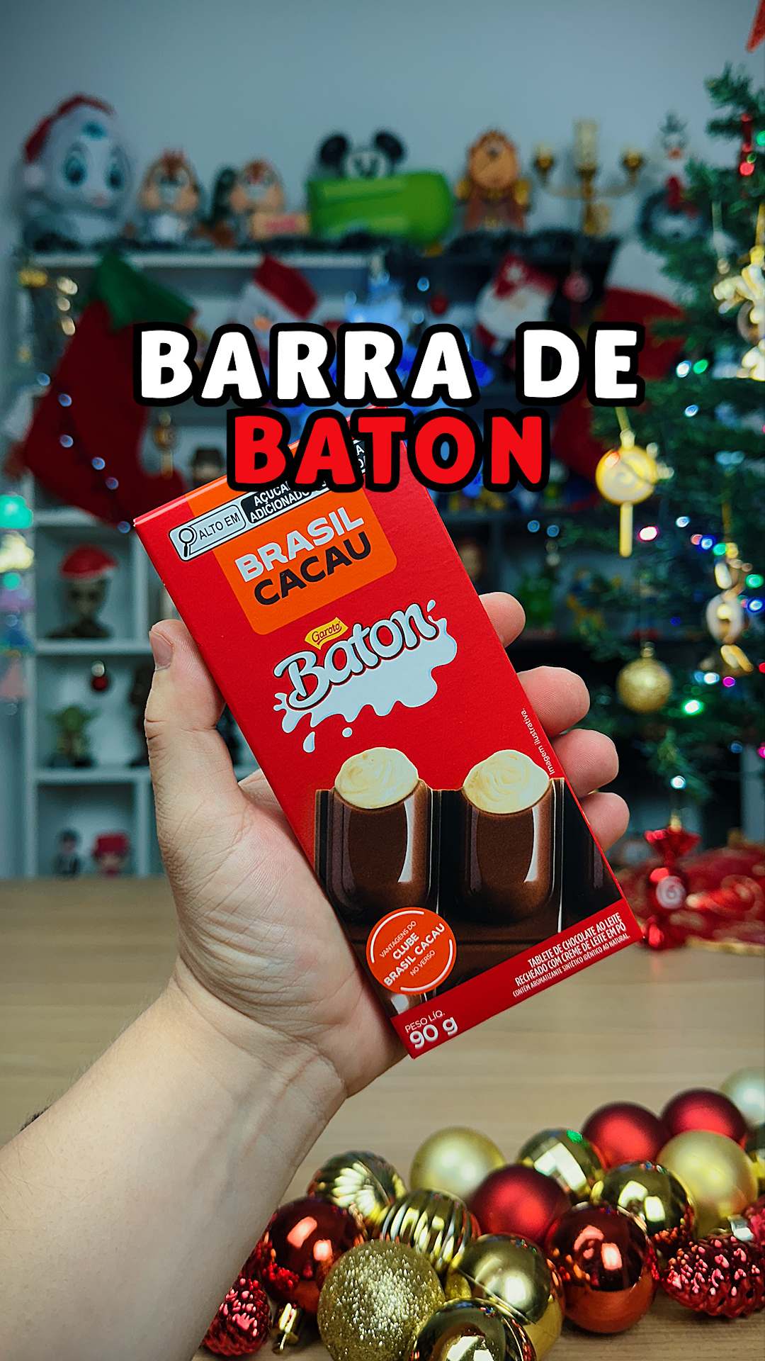 Nova Barra de Chocolate Recheada Baton: A Brasil Cacau Acertou em Cheio!