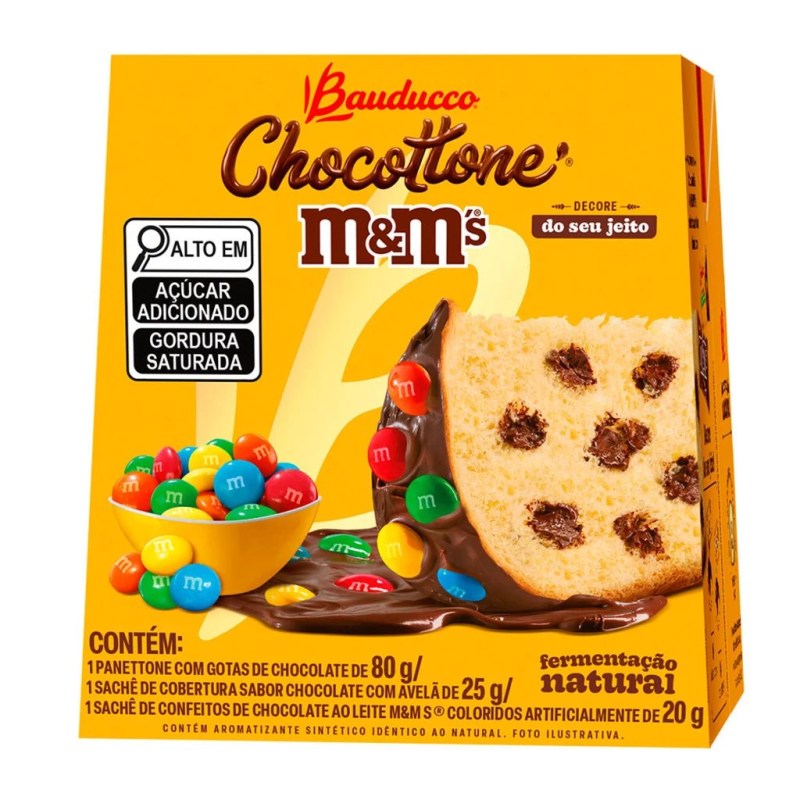 Chocottone de M&M’s da Bauducco: Uma Nova Delícia para o Natal que Você Precisa Experimentar!