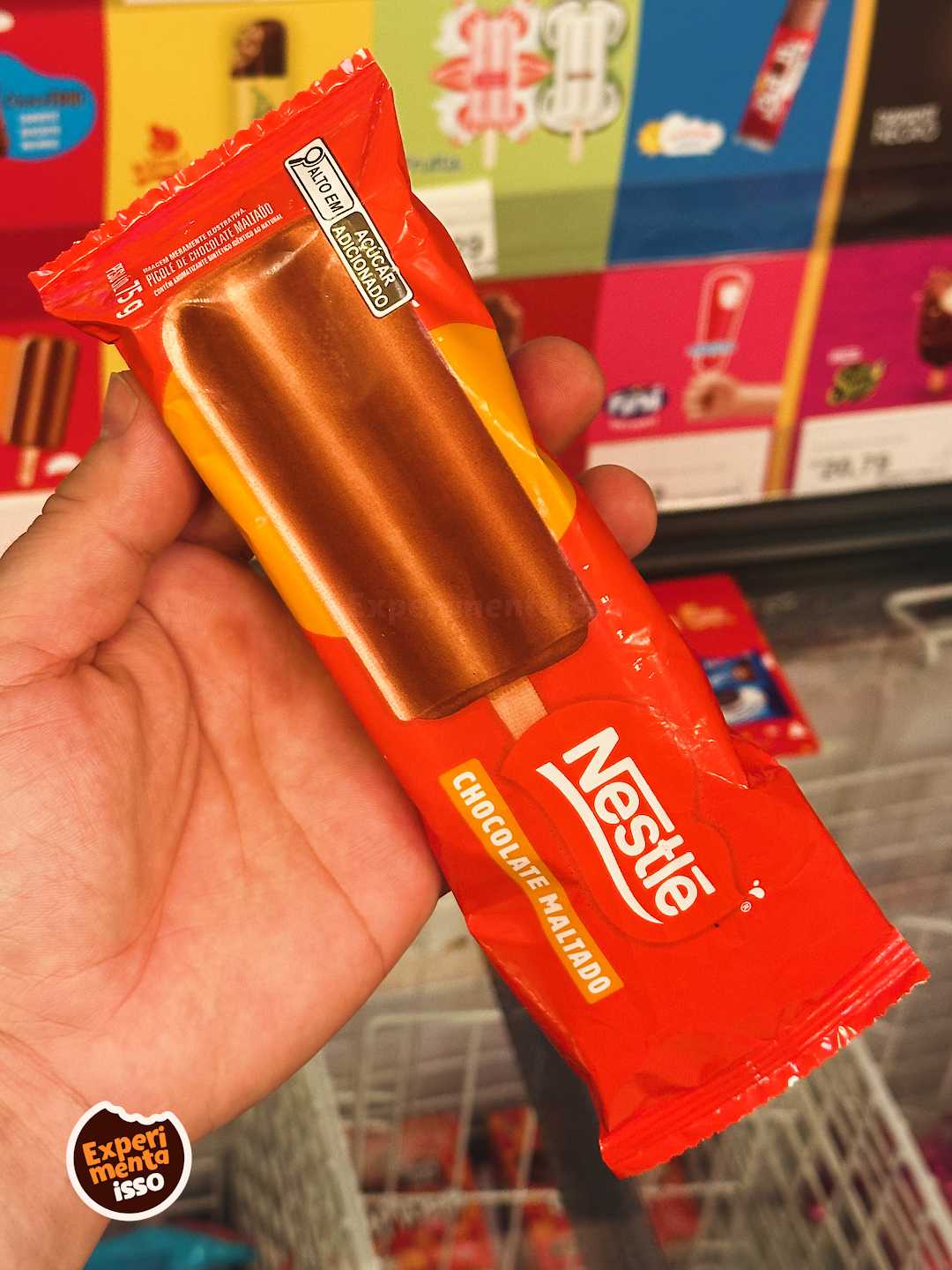 Picolé Nestlé Chocolate Maltado