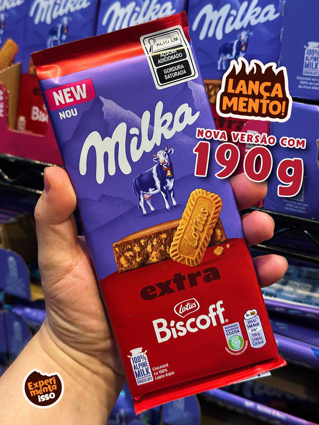 Novo Milka Biscoff EXTRA 190g