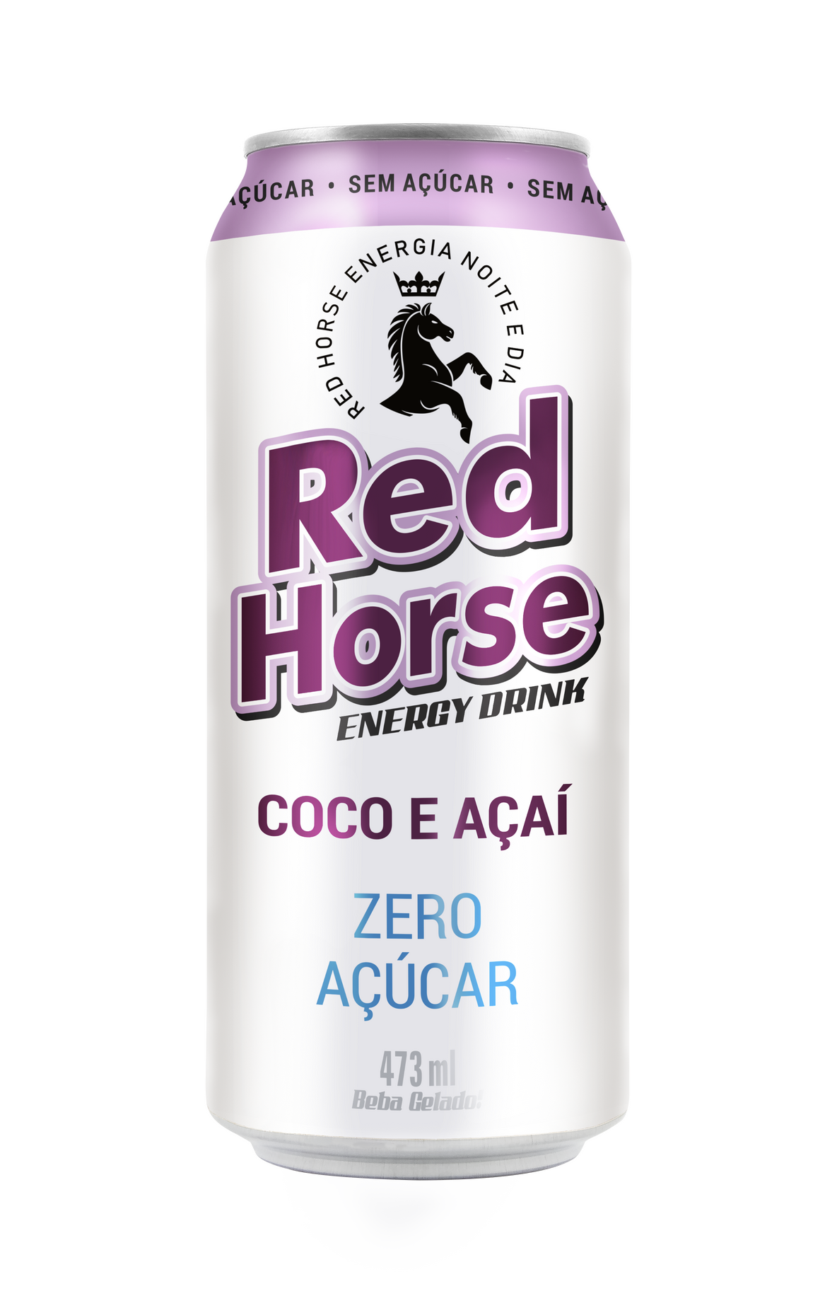 Red Horse Energy Drink – Coco e Açaí Zero Açúcar