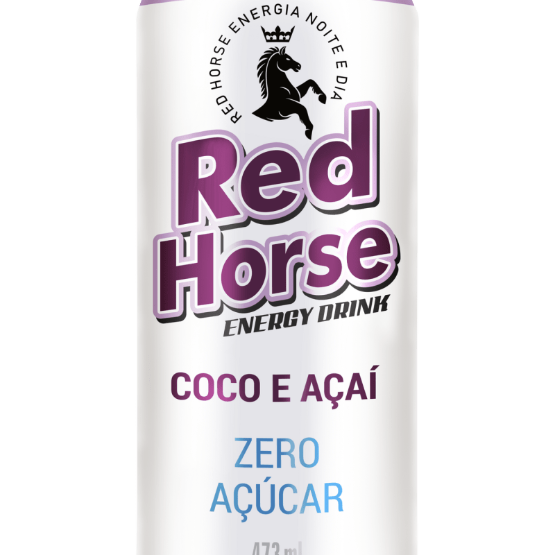 Red Horse Energy Drink – Coco e Açaí Zero Açúcar