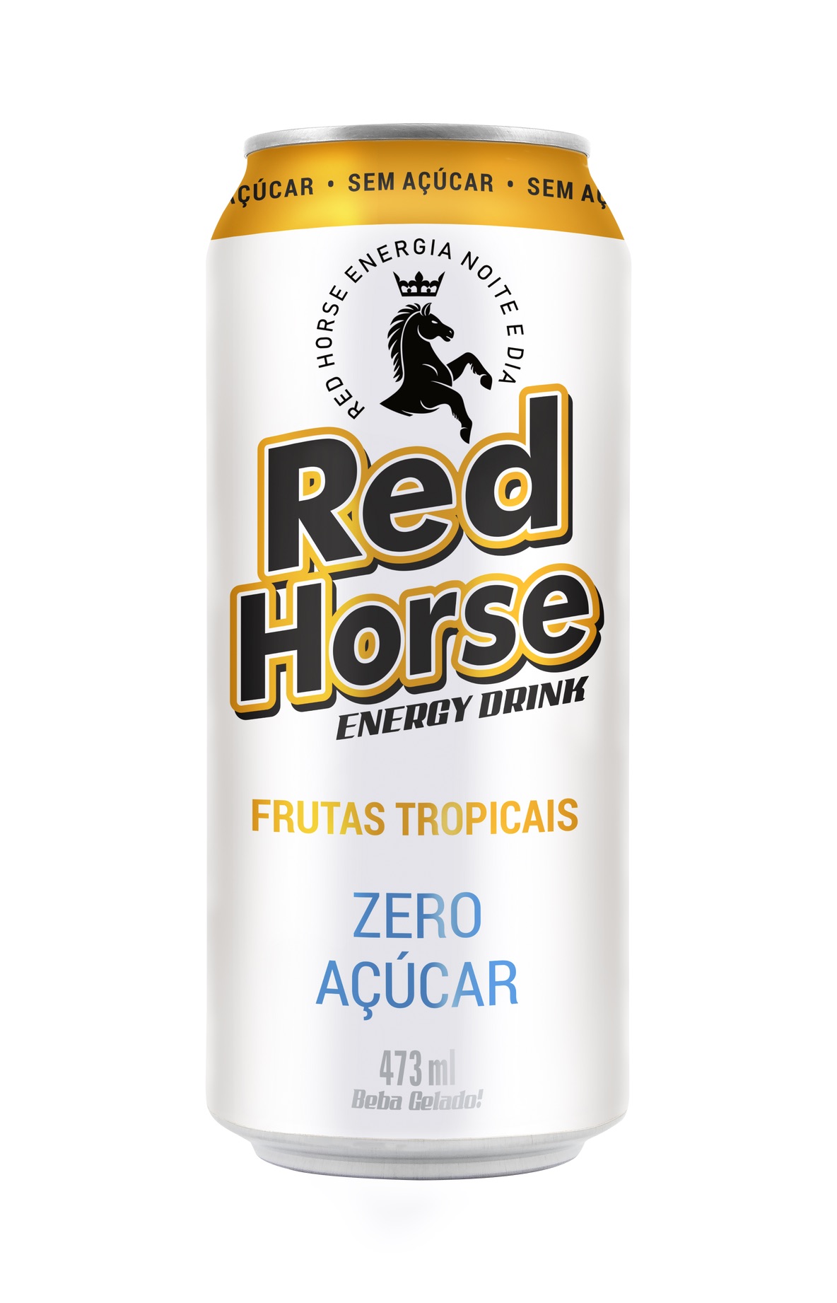 Red Horse Energy Drink – Frutas Tropicais Zero Açúcar