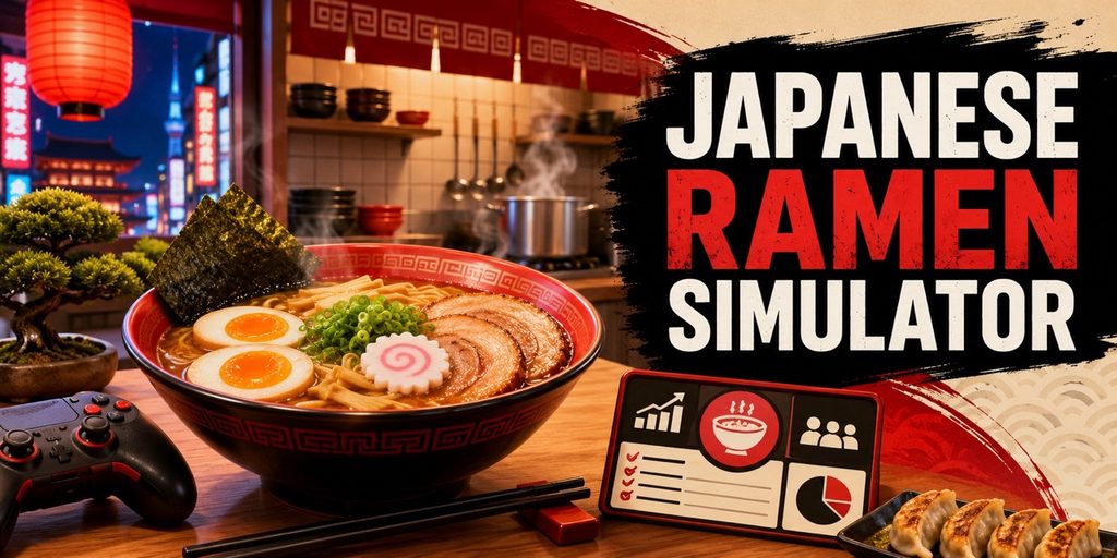 Liberdade lotada? Japanese Ramen Simulator deixa você abrir seu próprio restaurante de ramen no PC