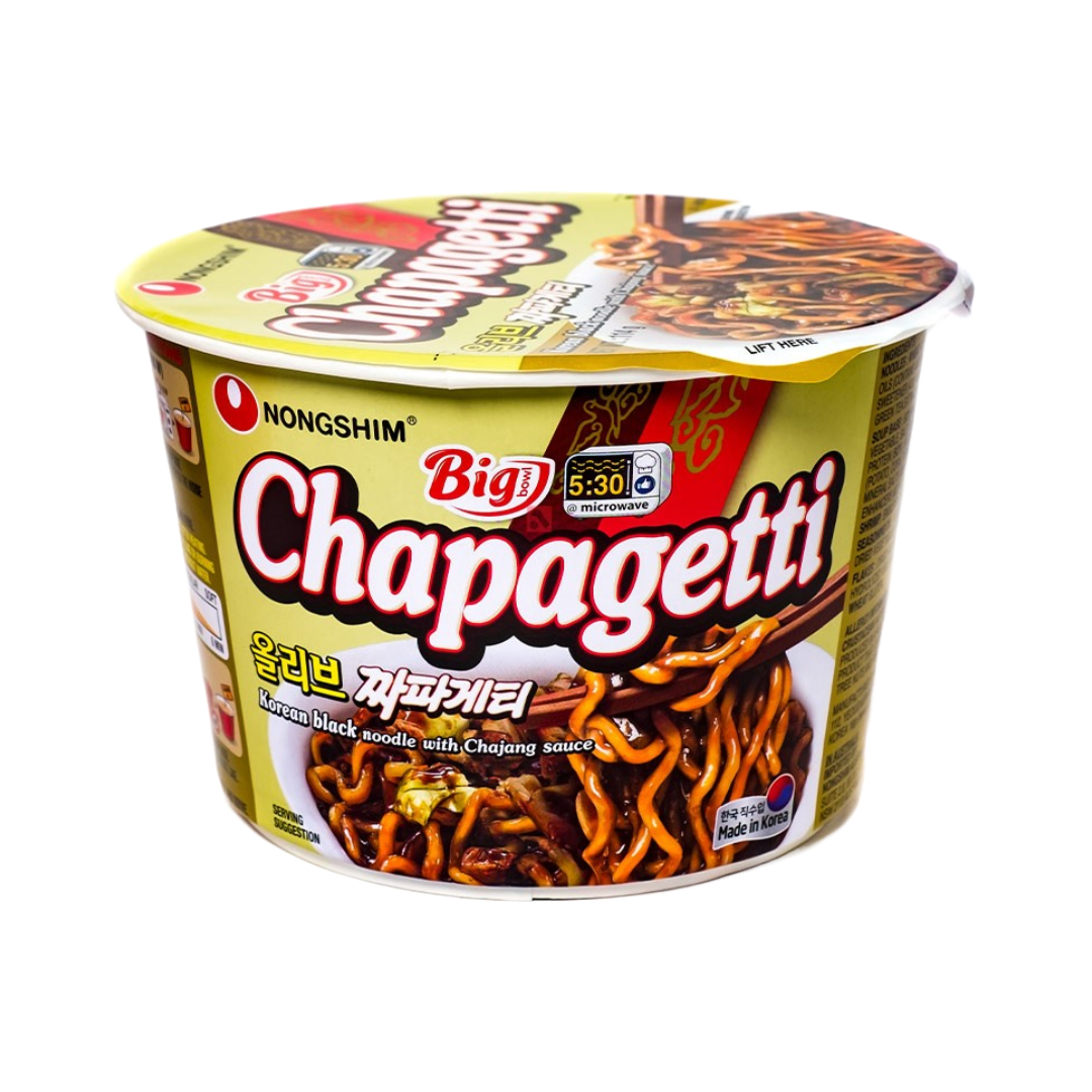 Nongshim Chapagetti macarrão coreano com molho de feijão preto