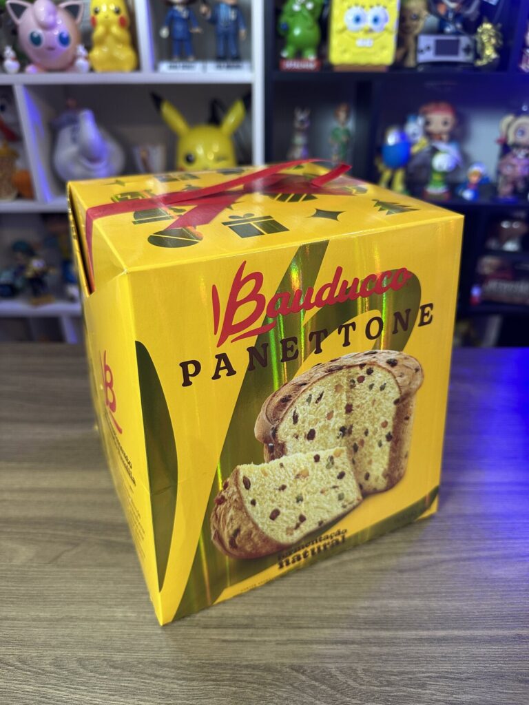 Panettone de Frutas Bauducco ganha embalagem especial no Natal 2026
