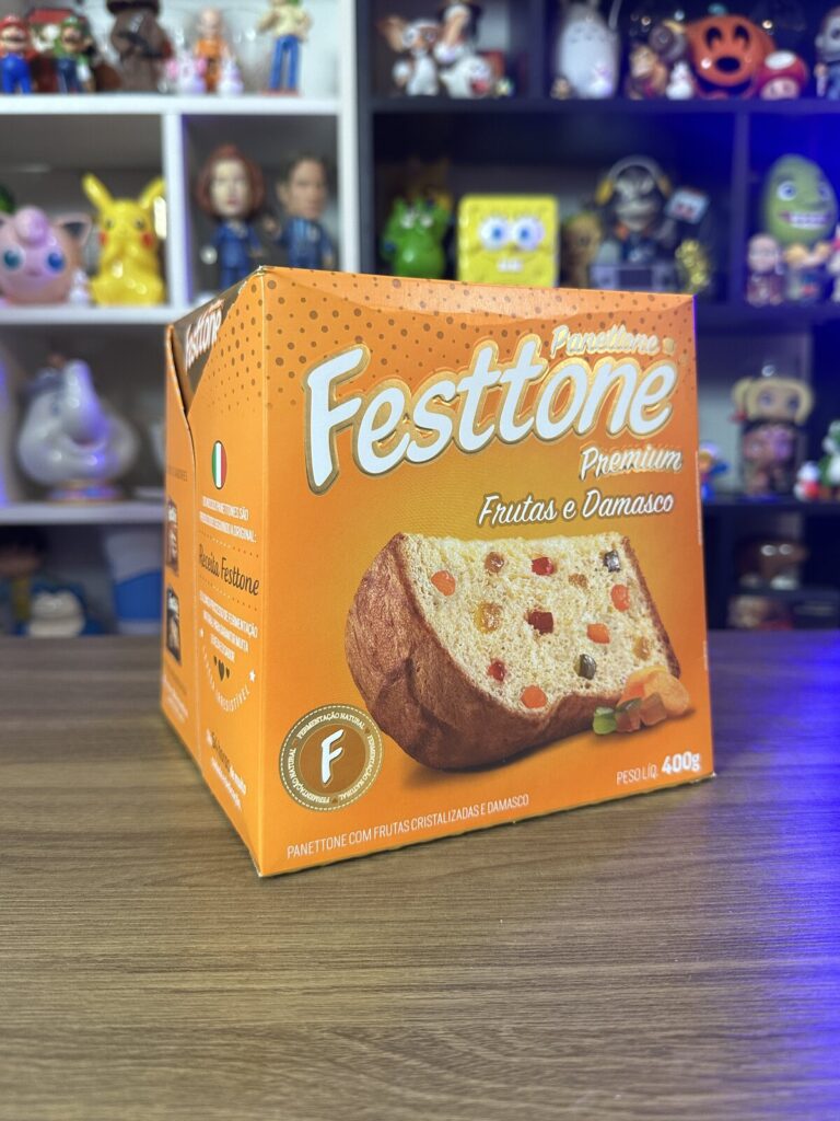 Panettone Festtone Frutas e Damasco chega ao Natal 2026