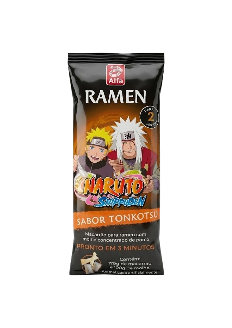 Alfa Ramen Naruto Shippuden sabor tonkotsu