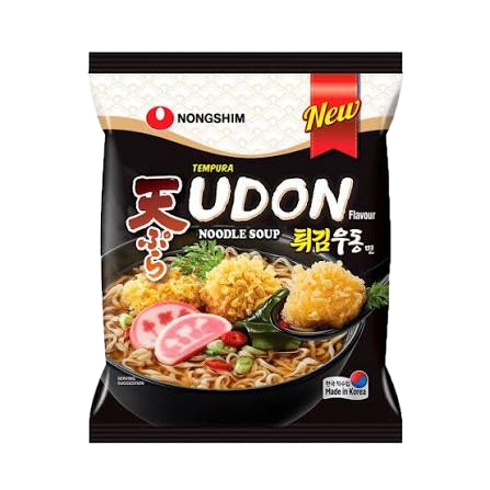 Nongshim Tempura Udon macarrão instantâneo coreano