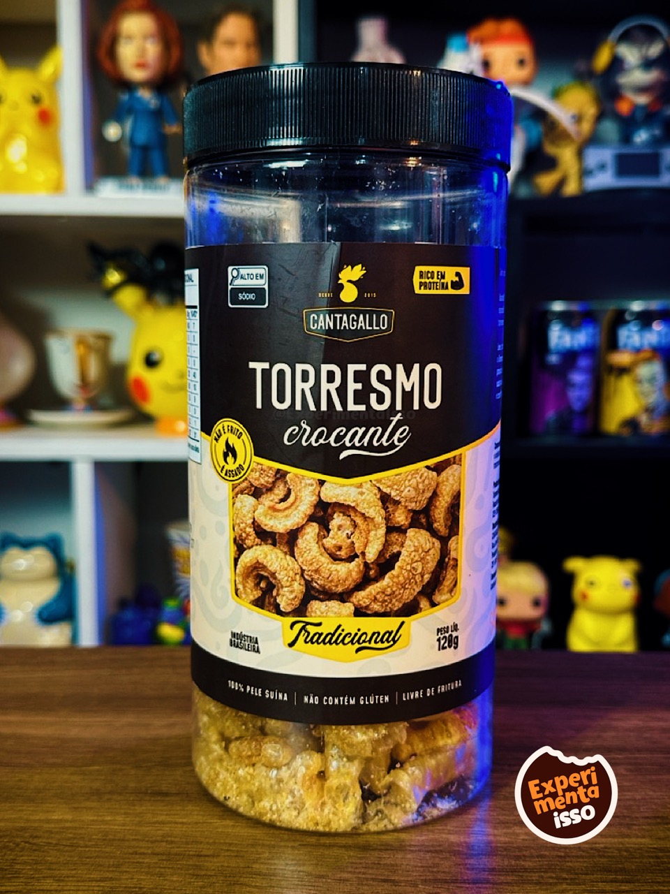 Torresmo Crocante CantaGallo Tradicional 120g
